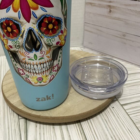 Customized Zak! Designs 20oz Double Wall Stainless Steel Tumbler - Aqua Blue - Picture 6 of 8